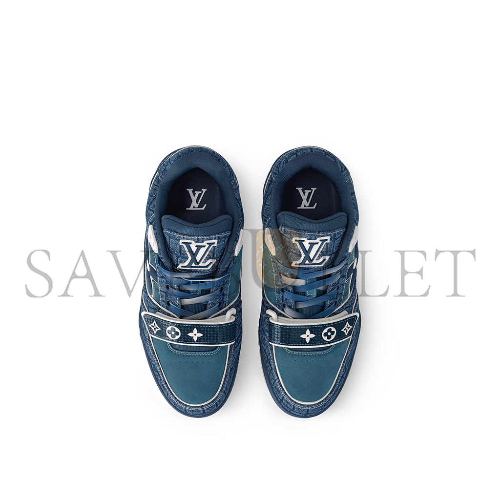 LOUIS VUITTON LV TRAINER SNEAKER 1ADE38 LOUIS VUITTON LV TRAINER SNEAKER 1ADE38